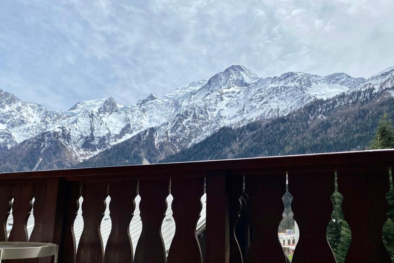 Bright Apt Facing The Mont Blanc Chain Les Houches Extérieur photo